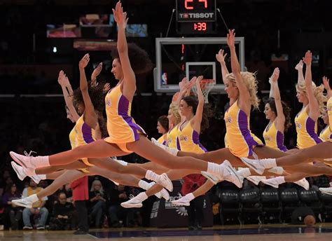 The iconic Laker Girls through the years .